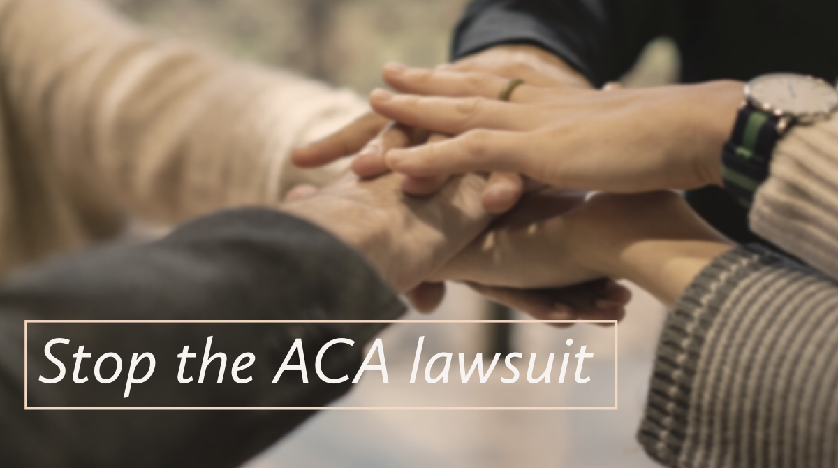 Stop ACA lawsuit